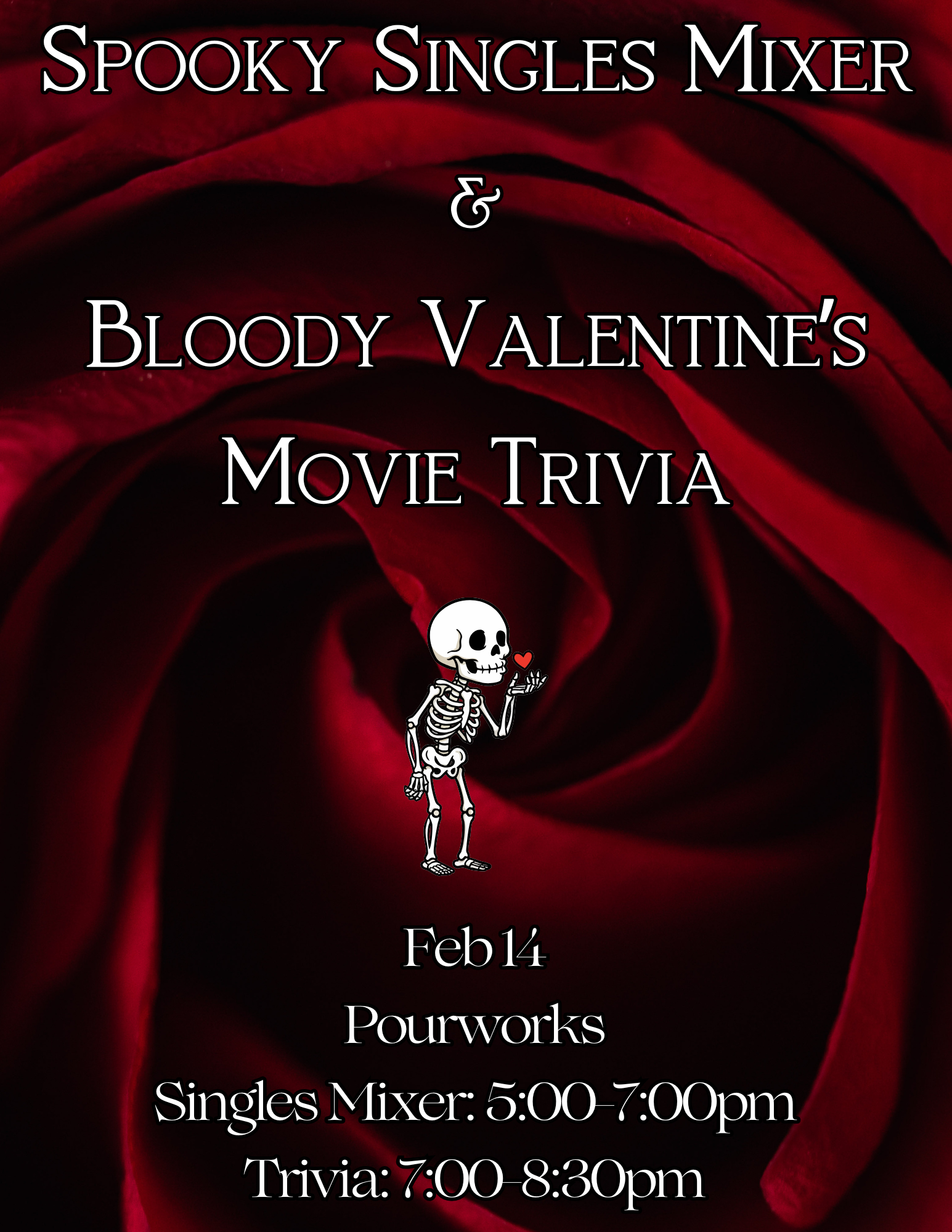 Bloody Valentines: A Spooky Singles Mixer + Horror Trivia Night